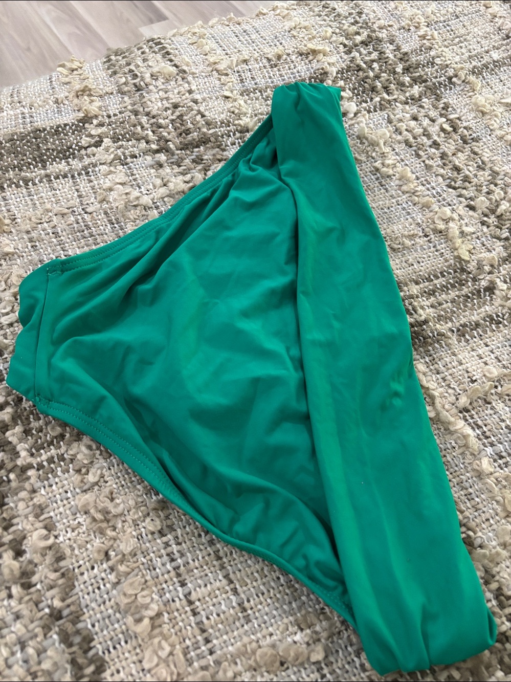 Kenneth Cole Green 2 Piece Ruched  Bikini Set Swimsuit Size M - Picture 11 of 16